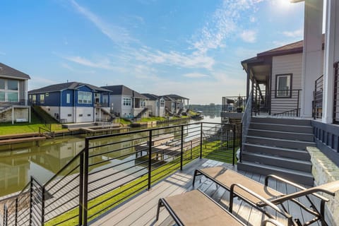 Serene waterfront views right from the private deck