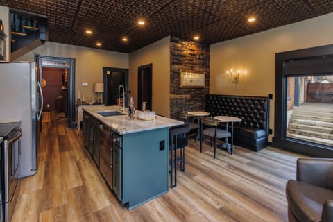 Plenty of room for the whole group to gather and entertain here.