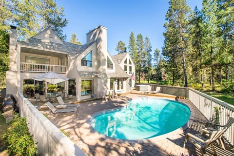 The entire outside area is fenced in the back. Pool is open Memorial Day through September depending on weather