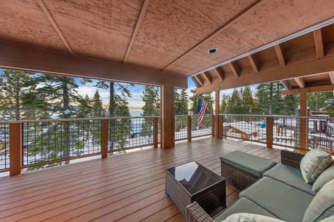 Deck Lounging Area with Views