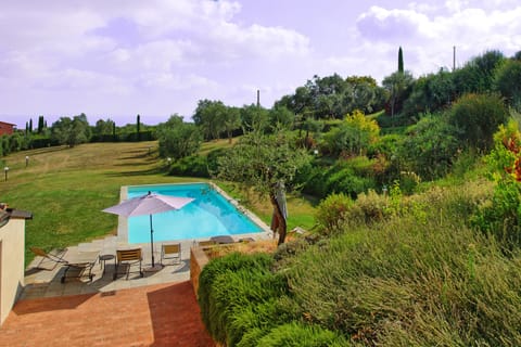 Outdoor pool, a rooftop pool