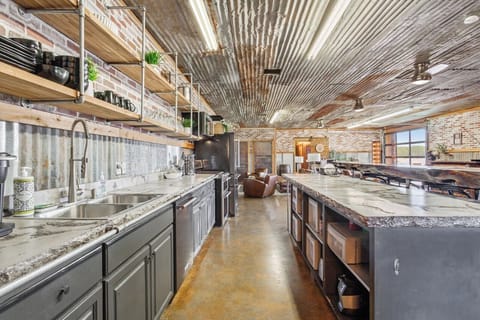 Kitchen and preparation area