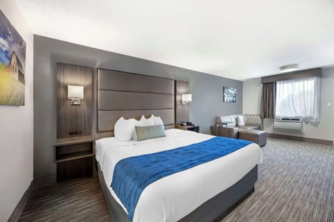 Standard Room, 1 King Bed, Non Smoking, Refrigerator & Microwave (Not Pet Friendly) | In-room safe, individually decorated, individually furnished, desk