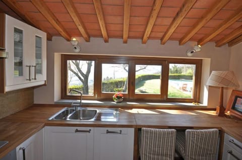 Villa, 1 Bedroom (Gellino) | Private kitchen | Full-size fridge, oven, stovetop, dishwasher