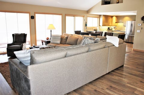 The Upstairs has Living, Dining, Kitchen, and 2 Bedrooms