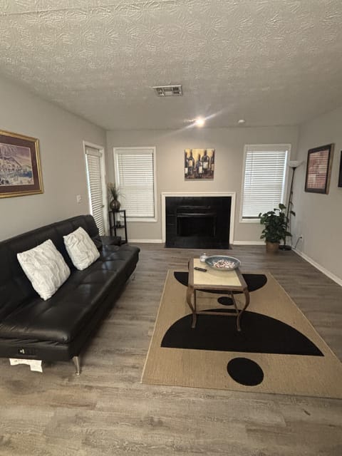 Fireplace view