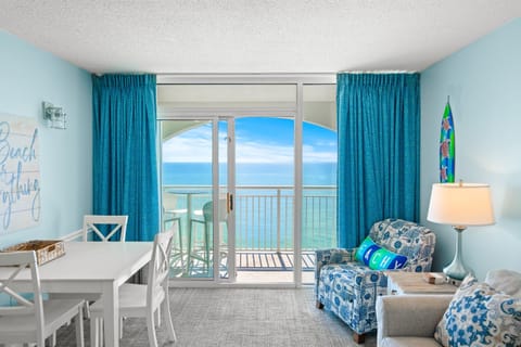 Beautiful oceanfront view from your penthouse suite!