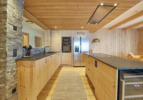 Superior Chalet, Mountain View | Private kitchen | Electric kettle