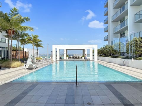Rooftop pool