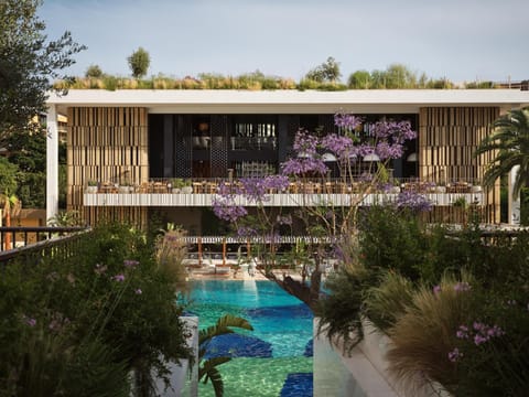 Indoor pool, seasonal outdoor pool