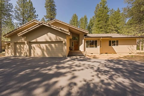 Front of the house and entrance