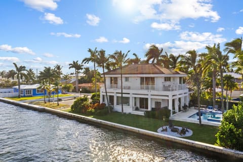 Stunning Waterfront Escape with Private Boat Dock and Pool Paradise