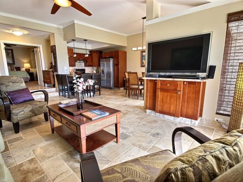 After beach days and pineapple sunsets, this is where the stories flow—around the table, under the fan, island breeze drifting in     KGV-19P3