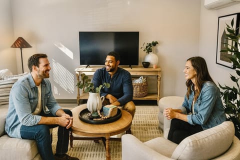 “Spacious gathering areas designed for relaxing, reconnecting, and spending quality time together