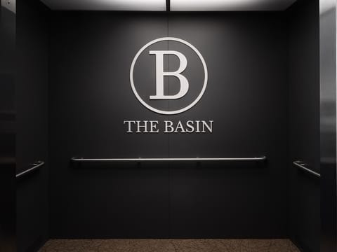 An elevator is available to take you to the third floor