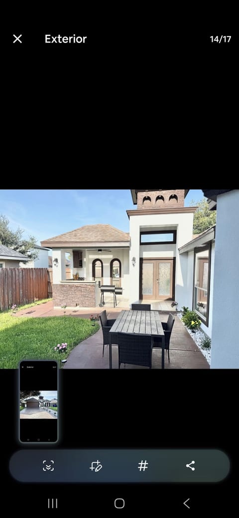 Outdoor dining