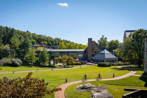 Beautifully landscaped grounds invite long walks, bike rides, quiet reflection, and moments of discovery.