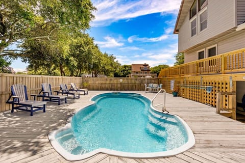 Take a dip or lounge poolside in your private oasis.