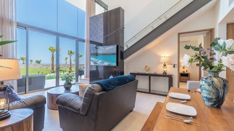 Stunning Two-Story Glass View