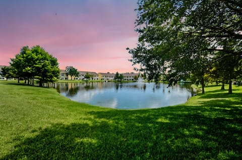 Wake up to peaceful pond views right from your backyard