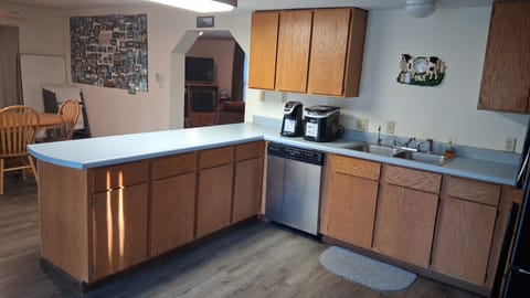 Plenty of room, but still a part of the party.