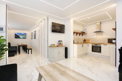 Coastal tones and modern furnishings for a stylish, homely feel.