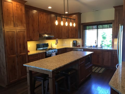 Kitchen with Granite Countertops