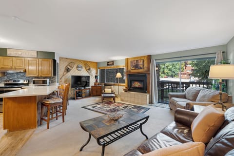 Living Room with Fireplace