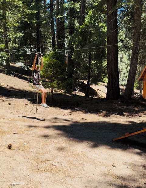 75-foot zip line