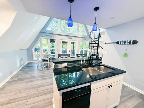 Enjoy the views-while making chef inspired meals.