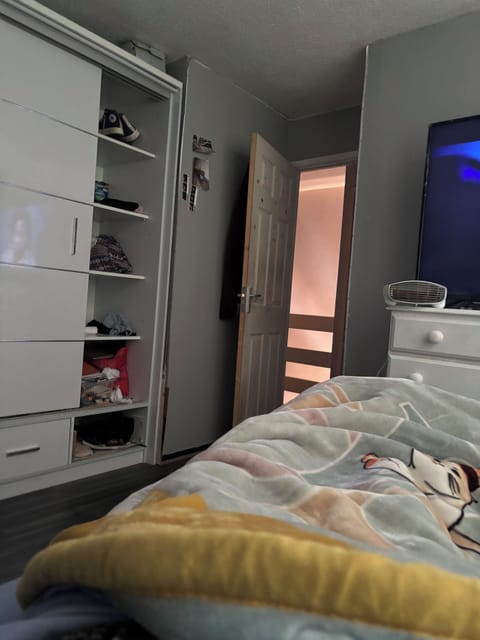 Blackout drapes, soundproofing, iron/ironing board, bed sheets