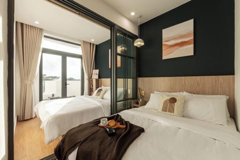 Family Studio, Non Smoking, Hill View | Desk, blackout drapes, soundproofing, iron/ironing board