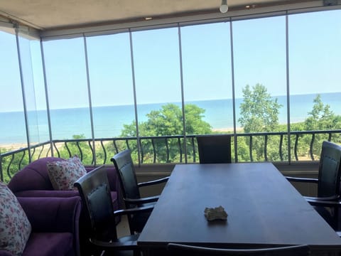 Classic Condo, Balcony, Sea View | Living area | 43-inch LED TV with cable channels