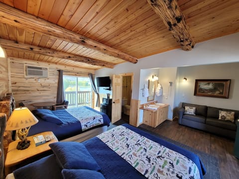 Pillowtop beds, free WiFi, bed sheets, alarm clocks