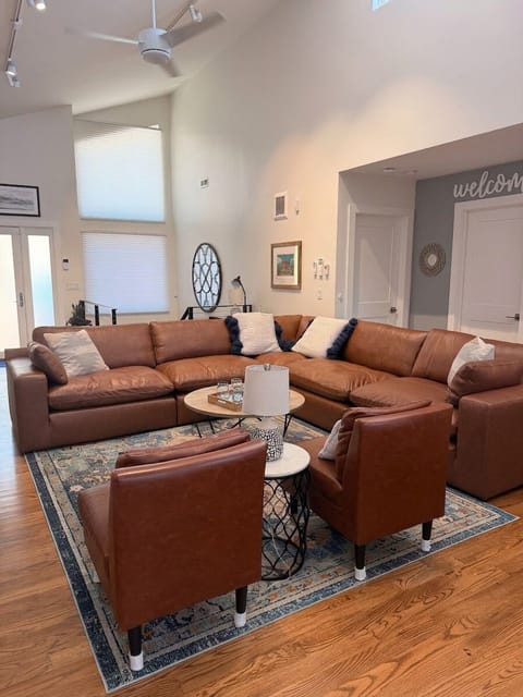 Open living room with space for everyone to gather