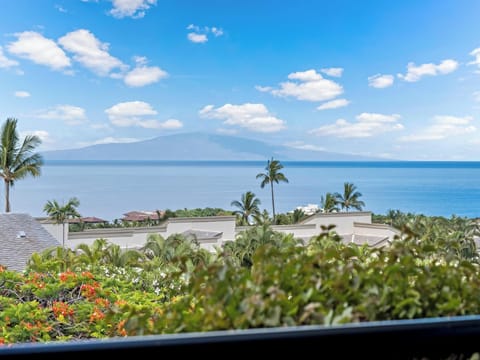 Perched above Wailea, Wailea Ekolu Village 1107 is the most walkable condo in our portfolio — 1,316 square feet, 2 bedrooms, up to 6 guests, and a private lanai with sweeping views of the Wailea Blue Golf Course and the Pacific.