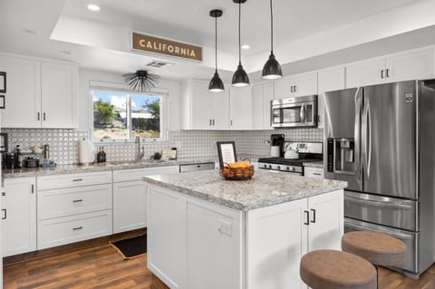 Pull up a seat and savor the easy vibe—meals and morning coffee feel right at home here.