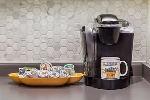 Coffee time! Keriug available with K-cups and tea