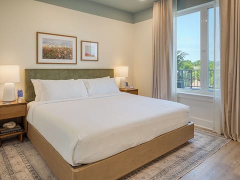 King bed.