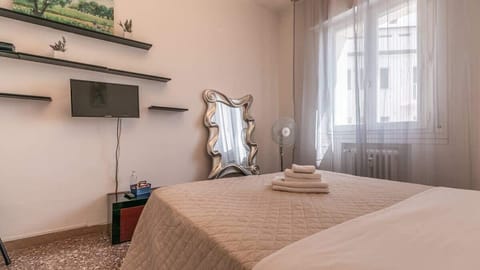 bedroom with tv