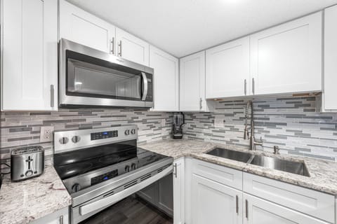 New, Stainless Appliances