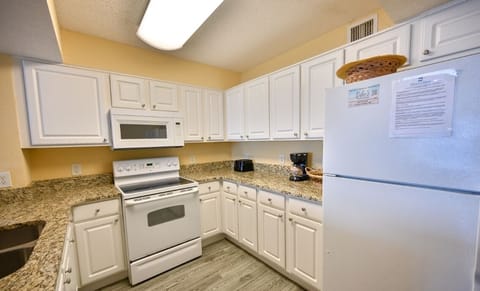 Bright, clean kitchen ready for home-cooked meals.