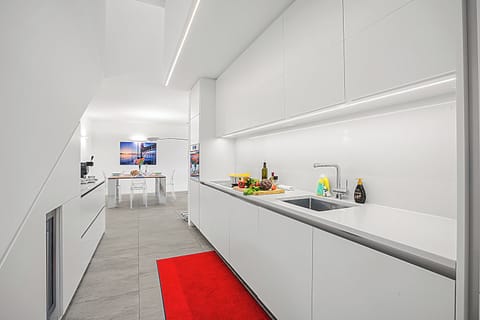 Kitchen and dining area