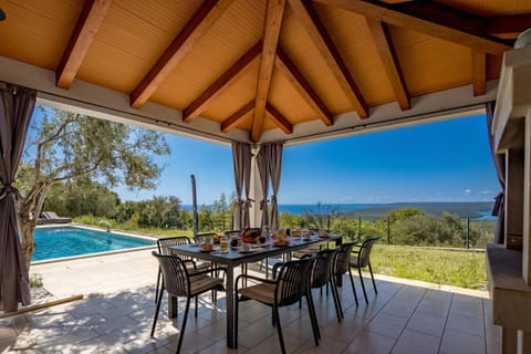 Family Villa, 4 Bedrooms, Microwave, Mountainside (Villa Luka with 50 sqm Pool) | Beach/ocean view