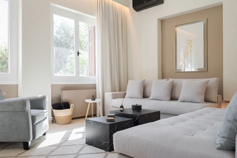 House, Garden View | Living room | 65-inch Smart TV with satellite channels, Netflix, streaming services