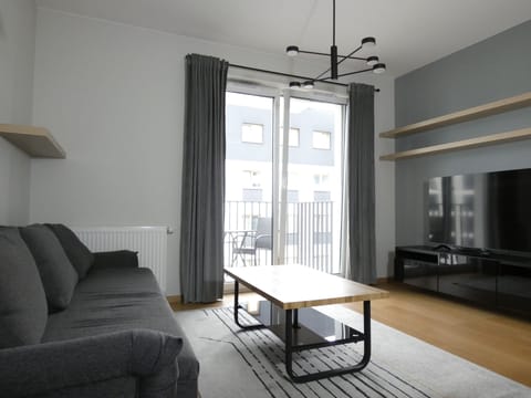 Apartment, Balcony | Living room | Flat-screen TV