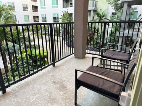 Enjoy stunning views of the iconic city from your own private balcony