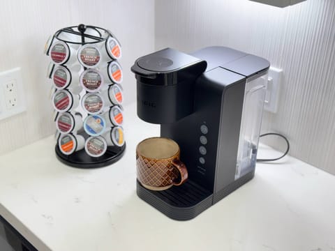 Start your mornings right — fresh coffee at your fingertips.