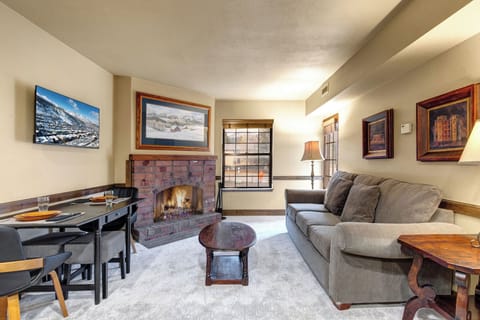 Cozy up in your mountain retreat where rustic charm meets modern comfort.