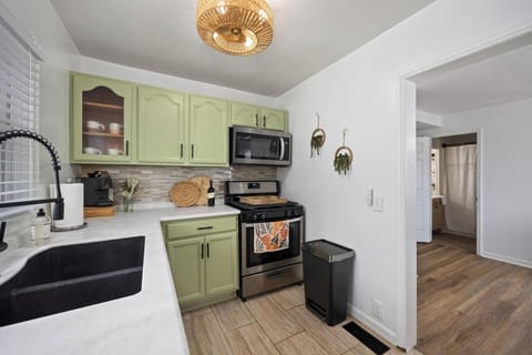 Kitchen on main level